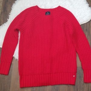 American Eagle Jegging Sweater XS Red Knit